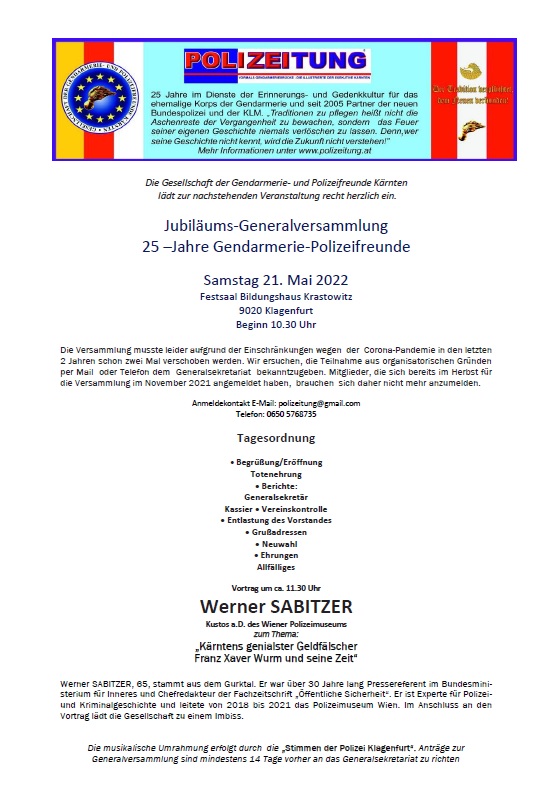 Generalversammlung 2022 Webgrafik