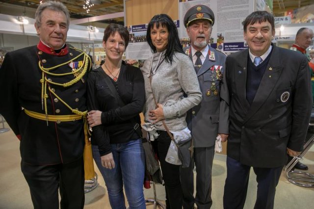 Traditionsgendarmerie auf der Brauchtumsmesse 2018