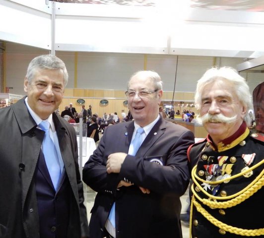 Traditionsgendarmerie auf der Brauchtumsmesse 2018