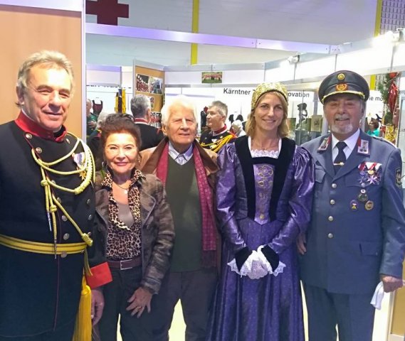 Traditionsgendarmerie auf der Brauchtumsmesse 2018