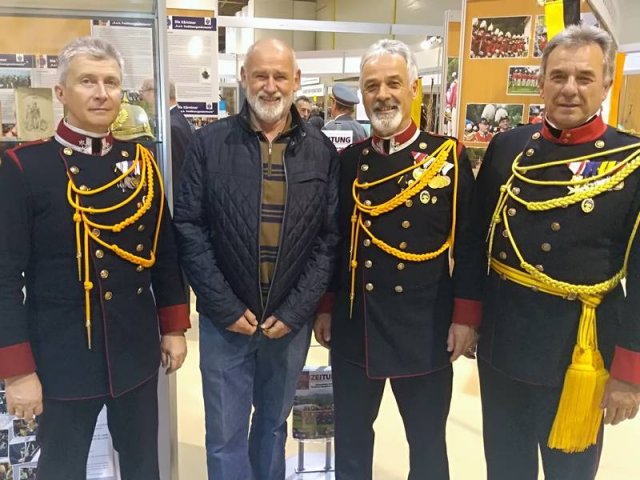 Traditionsgendarmerie auf der Brauchtumsmesse 2018