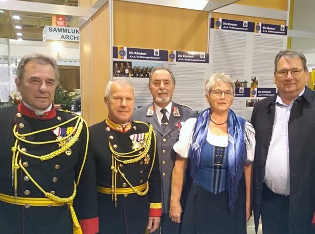 Traditionsgendarmerie auf der Brauchtumsmesse 2018