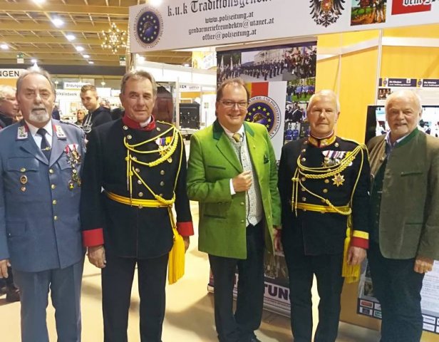 Traditionsgendarmerie auf der Brauchtumsmesse 2018