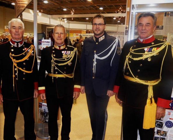 Traditionsgendarmerie auf der Brauchtumsmesse 2018