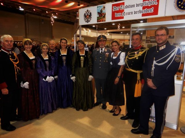 Traditionsgendarmerie auf der Brauchtumsmesse 2018