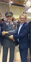 Traditionsgendarmerie auf der Brauchtumsmesse 2018