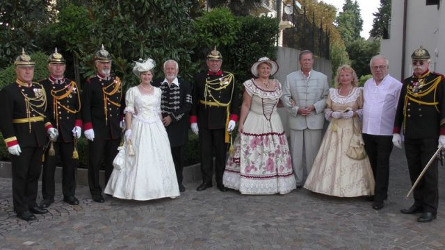 „Denkmalschutz“ durch  Kärntner Traditionsgendarmen in Opatija