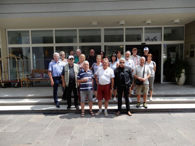 „Denkmalschutz“ durch  Kärntner Traditionsgendarmen in Opatija