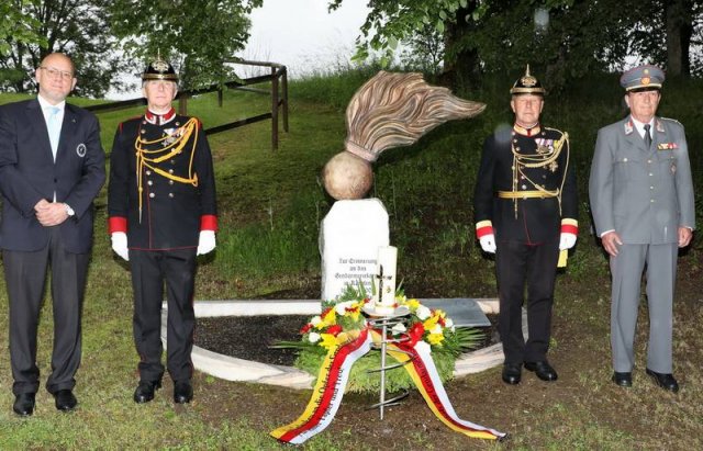 Gedenkstunde für die ehemalige Gendarmerie