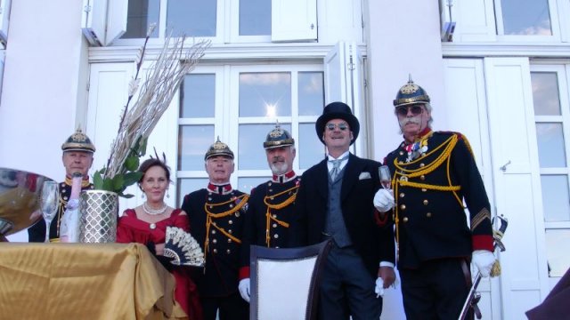 Premiere: Traditionsgendarmen aus Kärnten Gäste beim Kaiserfest in Opatija