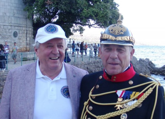Premiere: Traditionsgendarmen aus Kärnten Gäste beim Kaiserfest in Opatija