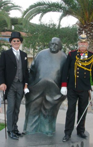 Premiere: Traditionsgendarmen aus Kärnten Gäste beim Kaiserfest in Opatija