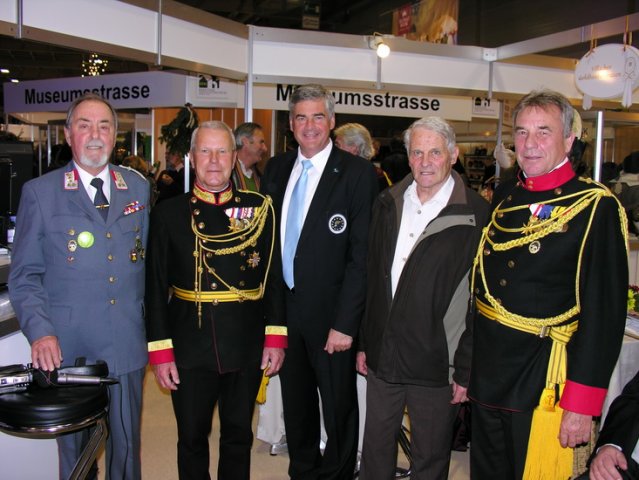 Kärntner Traditionsgendarmen auf der Brauchtumsmesse 2017