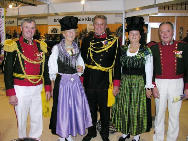 Kärntner Traditionsgendarmen auf der Brauchtumsmesse 2017