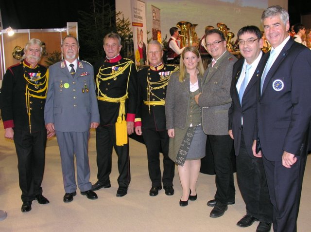 Kärntner Traditionsgendarmen auf der Brauchtumsmesse 2017