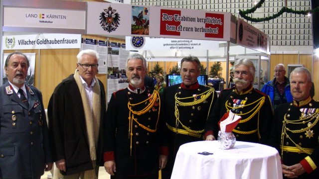 Kärntner Traditionsgendarmen auf der Brauchtumsmesse 2017