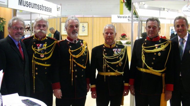Kärntner Traditionsgendarmen auf der Brauchtumsmesse 2017