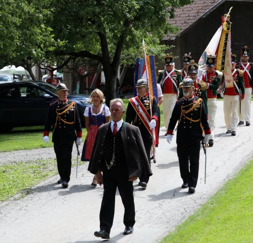 Landestreffen der Bürger- und Schützengarden in Tiffen