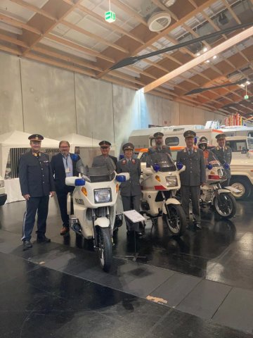 Salzburger Gendarmeriefreunde präsentierten Oldtimer 