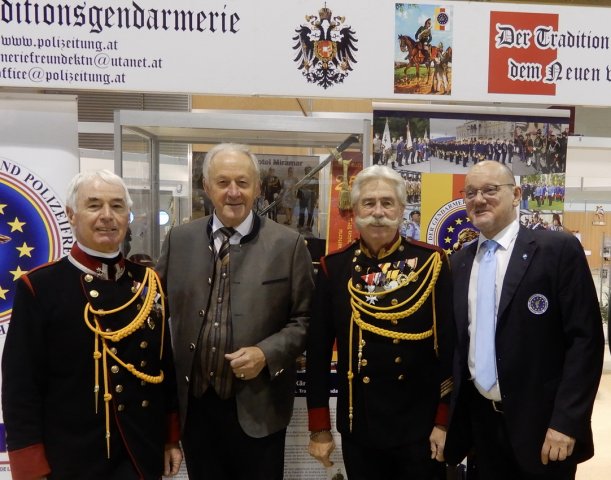 Kärntner Traditionsgendarmen präsentierten auf der Brauchtumsmesse