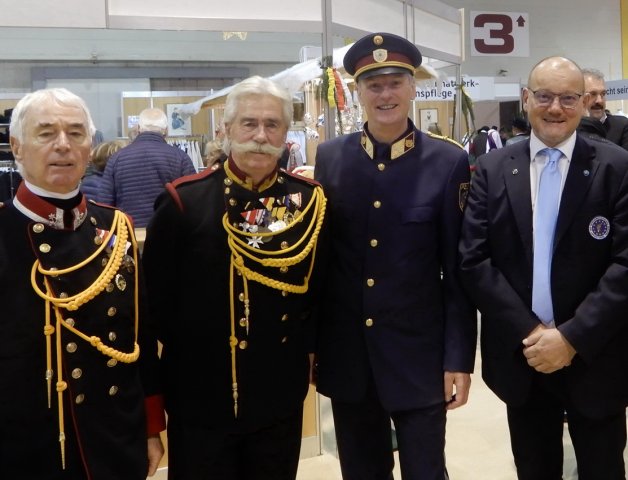 Kärntner Traditionsgendarmen präsentierten auf der Brauchtumsmesse