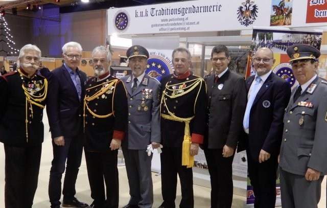 Kärntner Traditionsgendarmen präsentierten auf der Brauchtumsmesse