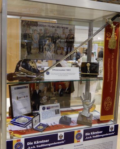 Kärntner Traditionsgendarmen präsentierten auf der Brauchtumsmesse