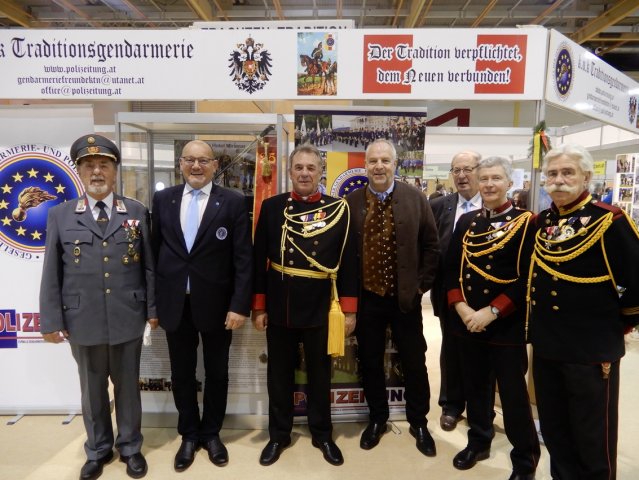 Kärntner Traditionsgendarmen präsentierten auf der Brauchtumsmesse