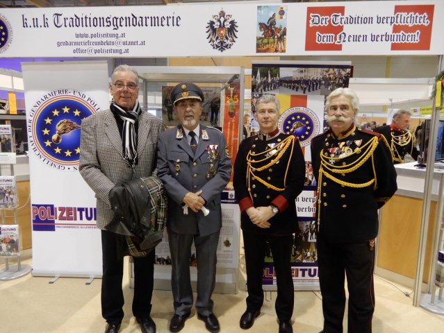 Kärntner Traditionsgendarmen präsentierten auf der Brauchtumsmesse