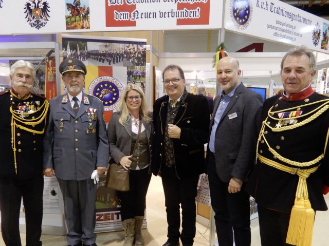 Kärntner Traditionsgendarmen präsentierten auf der Brauchtumsmesse