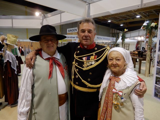 Kärntner Traditionsgendarmen präsentierten auf der Brauchtumsmesse