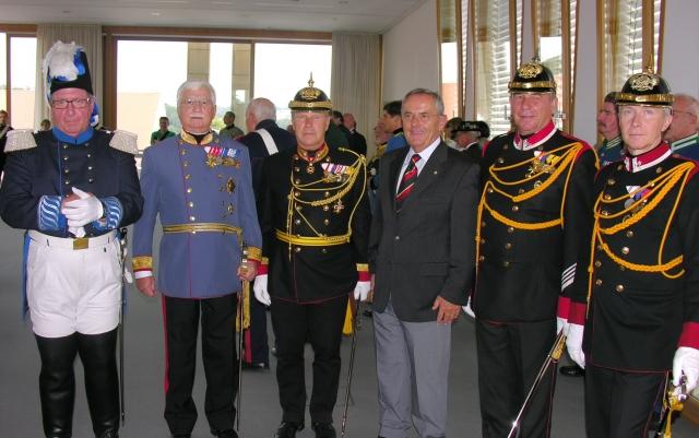 Europäische militärische  Traditionsverbände trafen sich in Sigmaringen