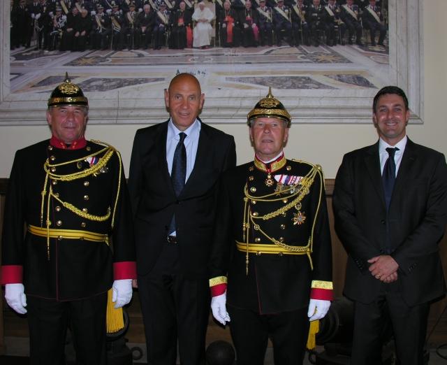 Gendarmeriefreunde Kärnten besuchten die Sicherheitszentralen des Vatikans und der Gendarmerie von San Marino.