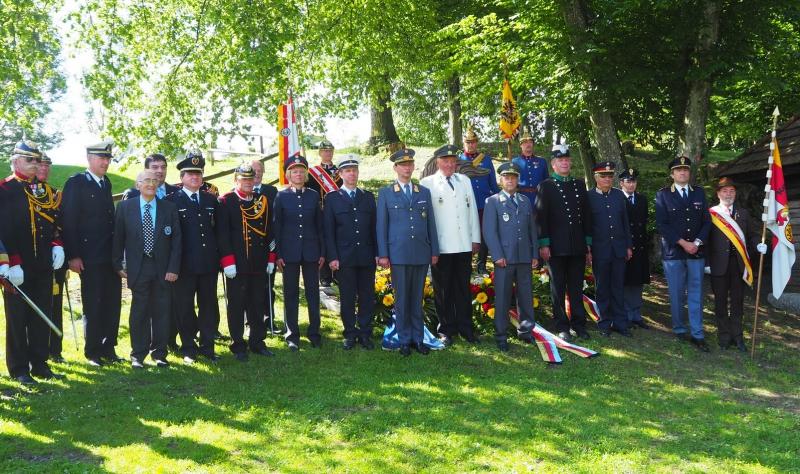 Traditionelle Gendarmeriegedenkstunde eröffnete Volkskulturfest