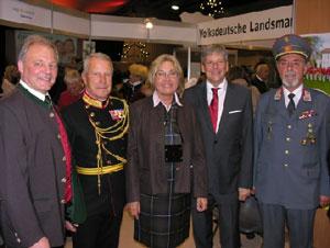 Messestand der Gendarmeriefreunde  ausgezeichnet besucht