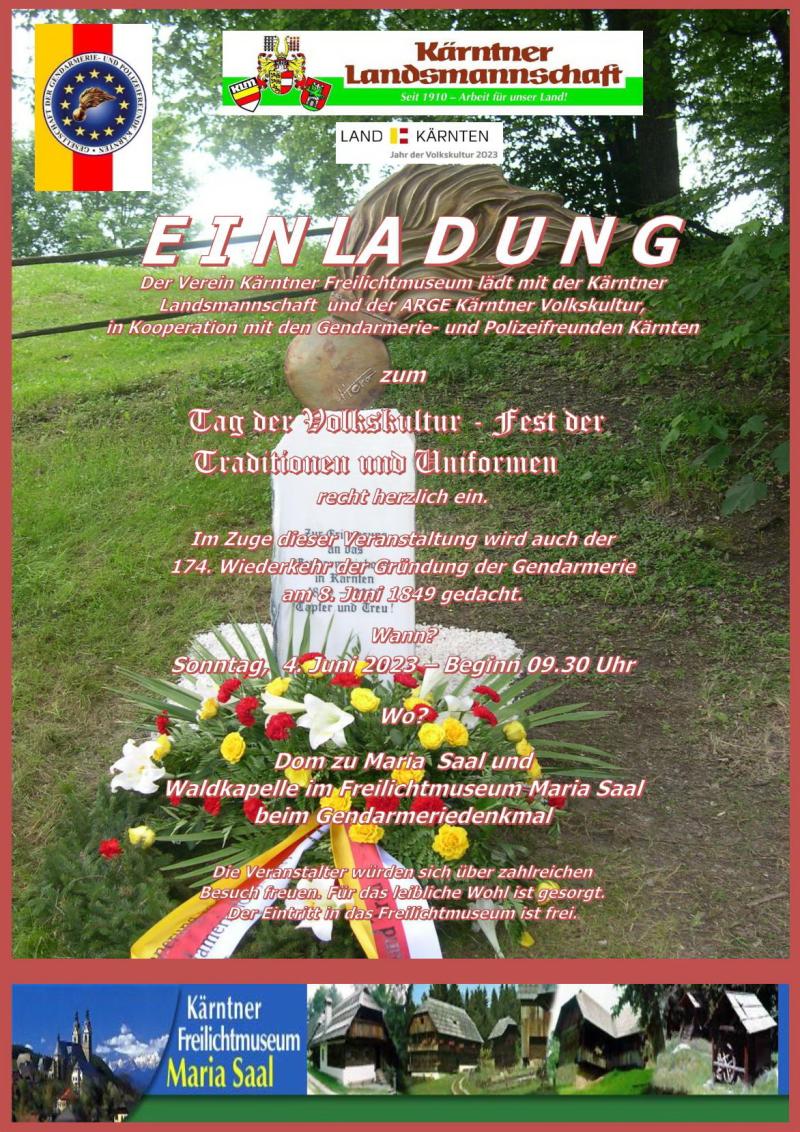 Tag der Volkskultur 2023 in Maria Saal