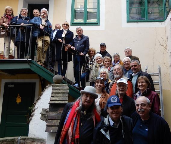 Gendarmerie-und Polizeifreunde auf den Spuren des Verbrechens