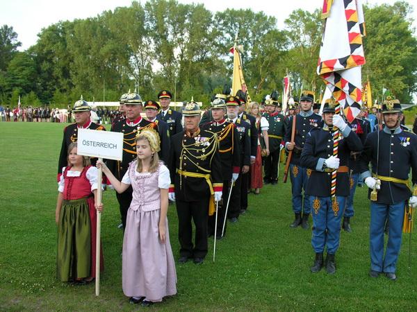 Treffen der europäischen Traditionsgarden