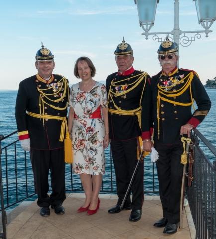 Kärntner Traditionsgendarmen   im Monte Carlo der Habsburgermonarchie