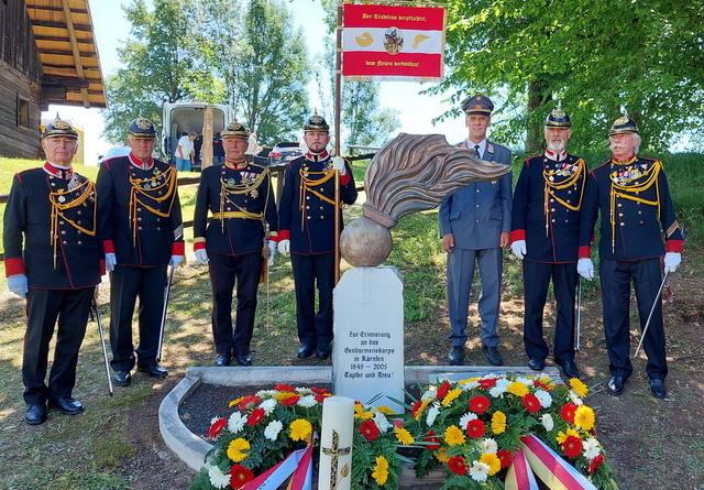 Gendarmeriefreunde Kärnten  eröffneten Tag der Volkskultur 2022