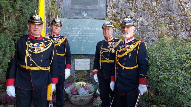 Gedenktafelenthüllung auf Hochosterwitz