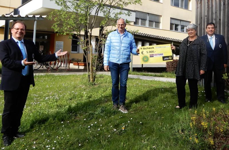 Jubiläumsspende an den Palliativverein Kärnten