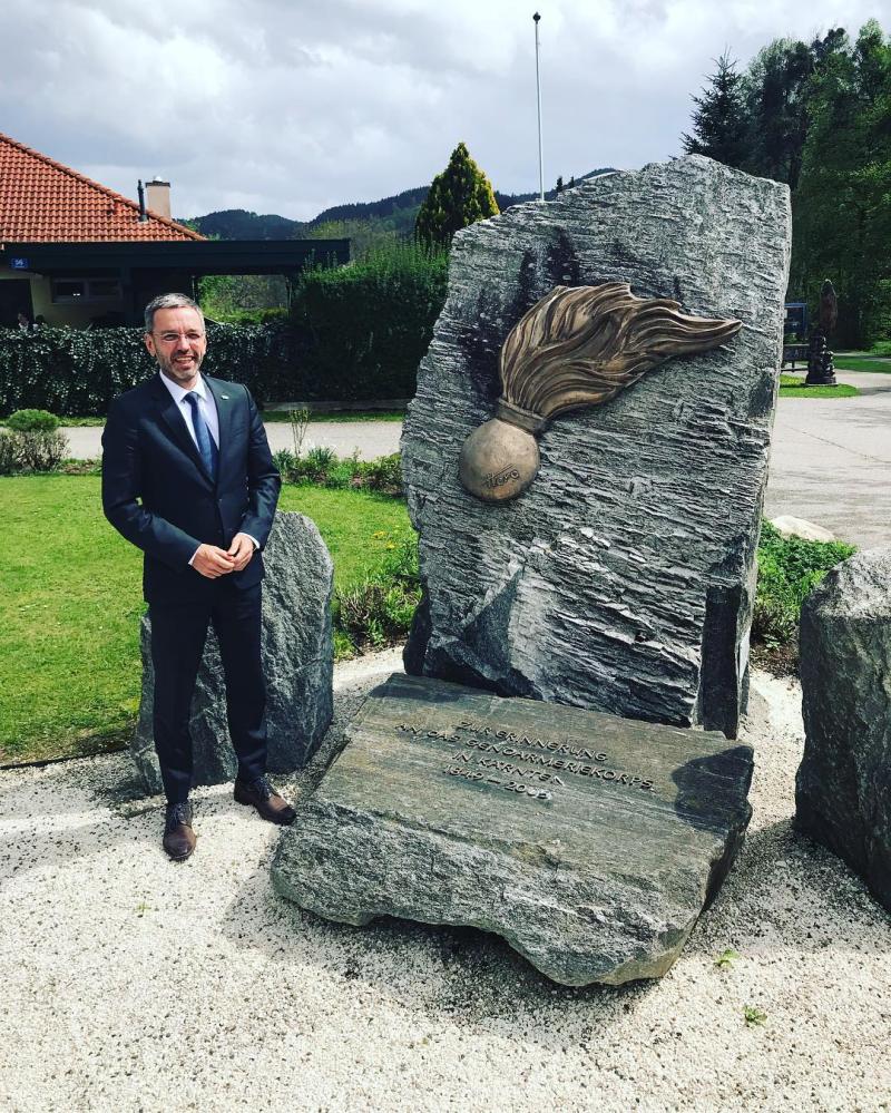 Festakt 100 Jahre Gendarmerie-Polizei Seeboden