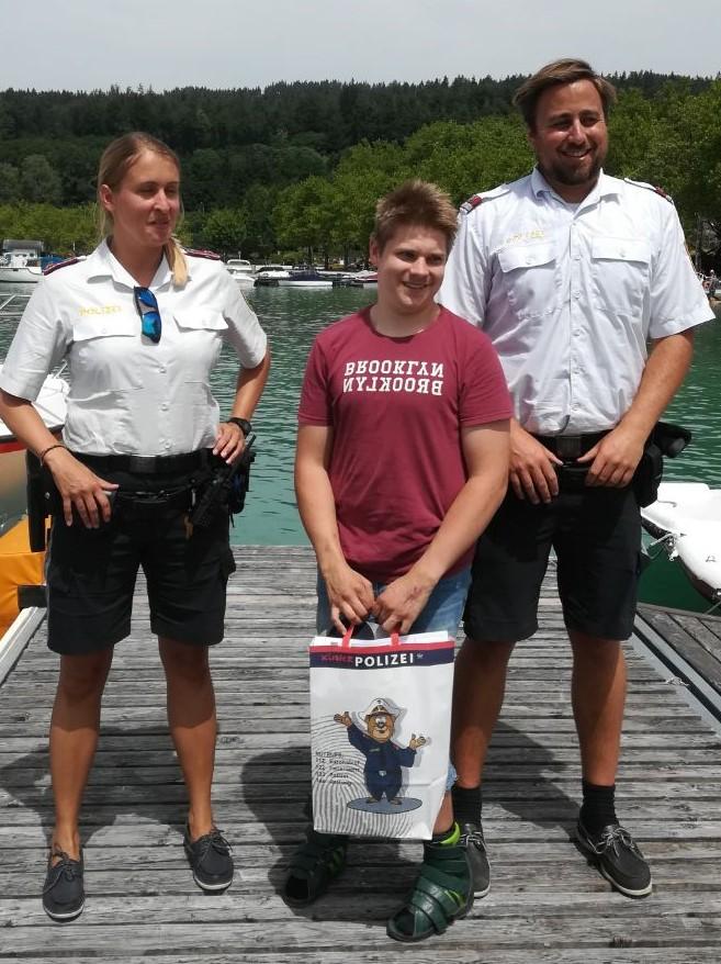 Ein großer Tag für Polizeifreund Florian
