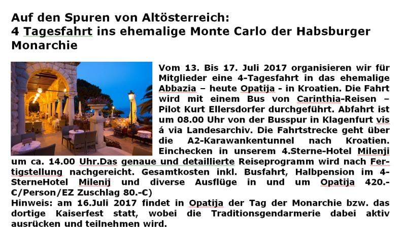 Auf den Spuren von Altösterreich