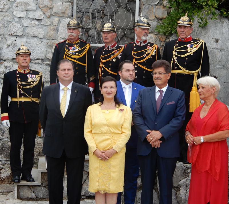 „Denkmalschutz“ durch  Kärntner Traditionsgendarmen in Opatija